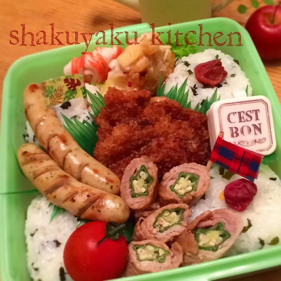 Snapdishの料理写真:今日のお弁当☆彡|shakuyaku33443344さん