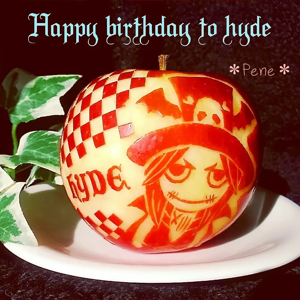 Happy birthday to hyde☆|ペネロペさん