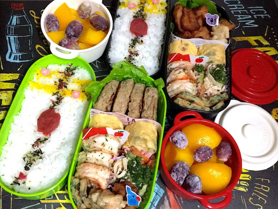 Snapdishの料理写真:文化祭お弁当!!|あこさん