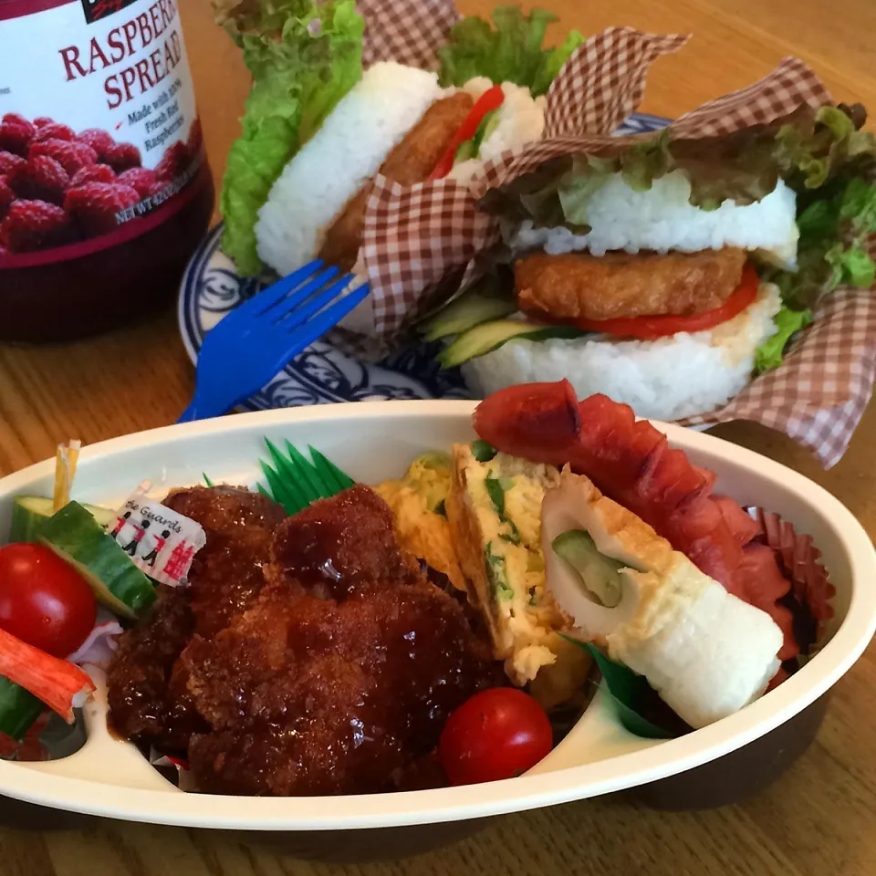 Snapdishの料理写真:息子のお弁当|shakuyaku33443344さん