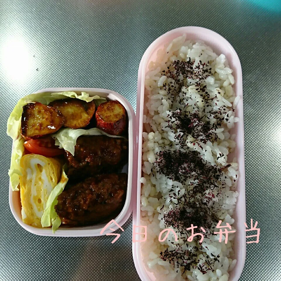 Snapdishの料理写真:今日のお弁当 中学生娘ちゃん(*^^*)|sakuhimaさん