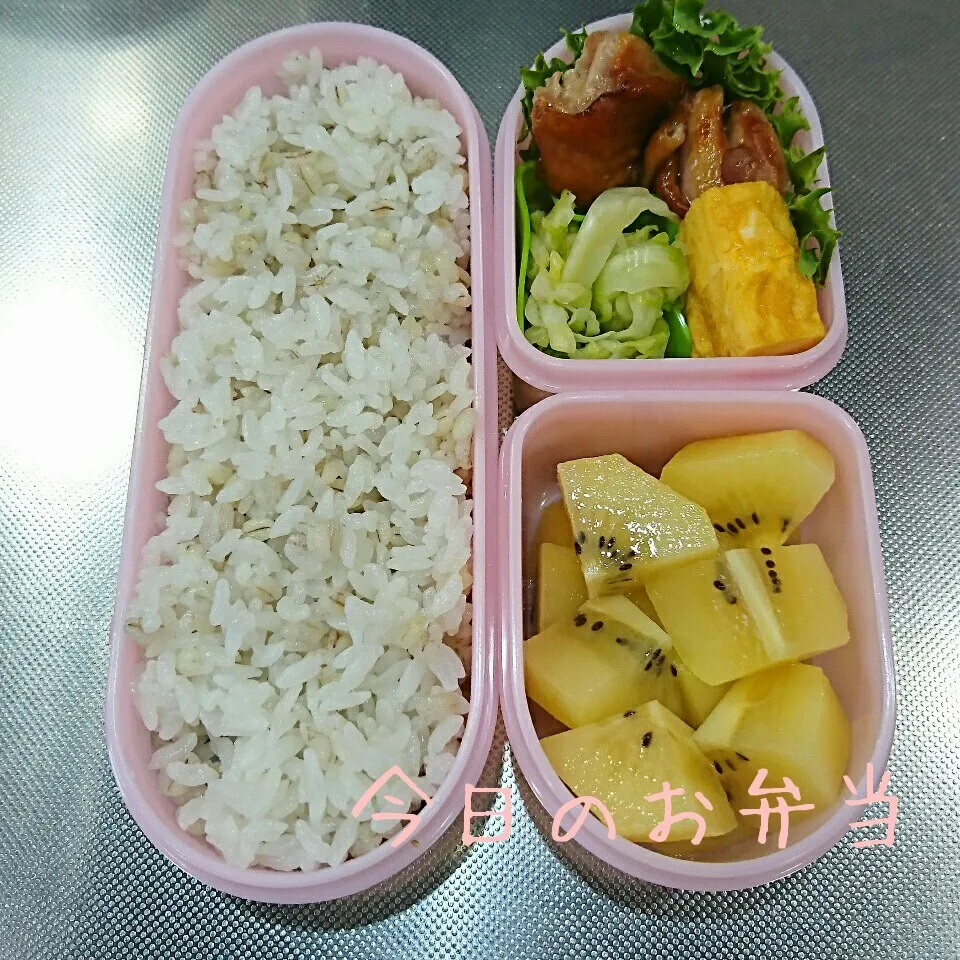 今日のお弁当 中学生娘ちゃん(*^^*)|sakuhimaさん