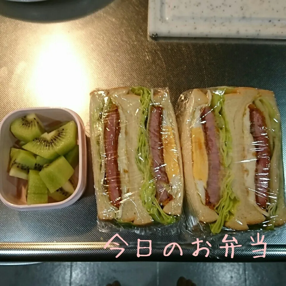 今日のお弁当 パパ&中学生娘ちゃん(*^^*)|sakuhimaさん