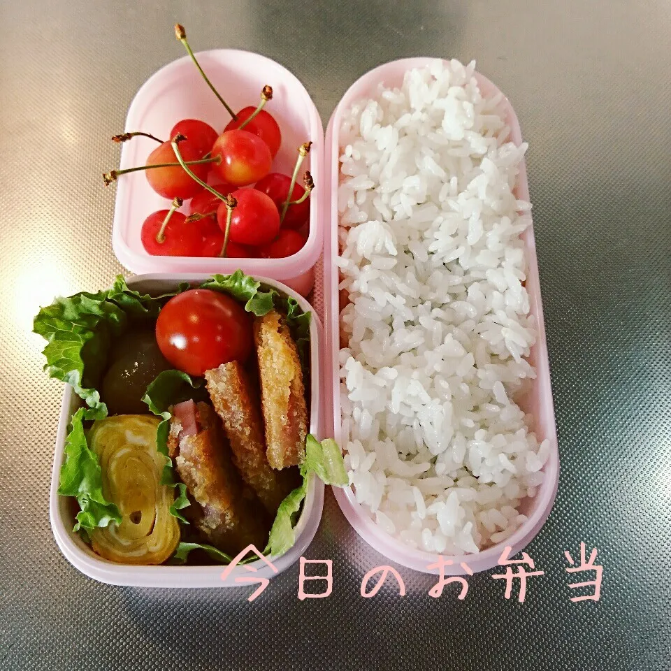 今日のお弁当 中学生娘ちゃん(*^^*)|sakuhimaさん