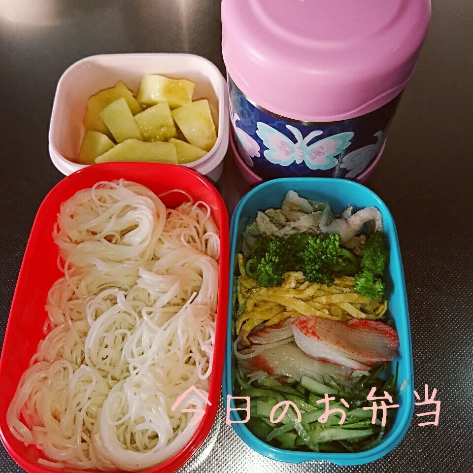 今日のお弁当 中学生娘ちゃん(*^^*)|sakuhimaさん