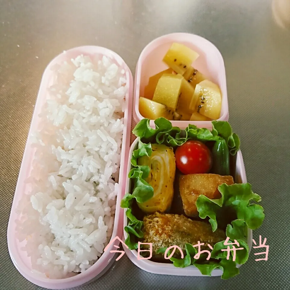 今日のお弁当 中学生娘ちゃん(*^^*)|sakuhimaさん