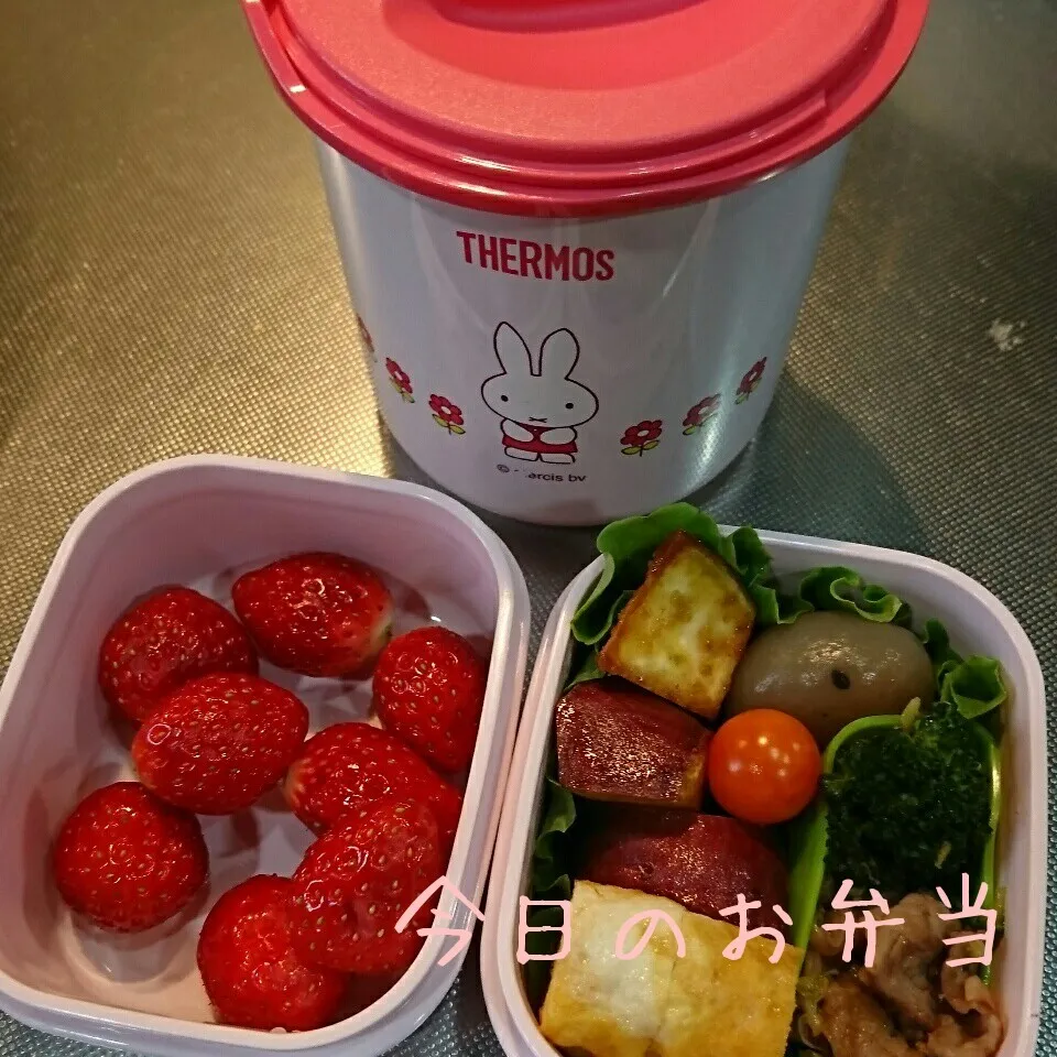 今日のお弁当 中学生娘ちゃん(*^^*)|sakuhimaさん