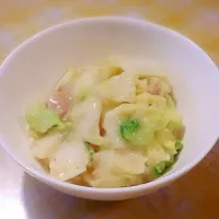 ベーコンと白菜のクリーム煮|あられさん