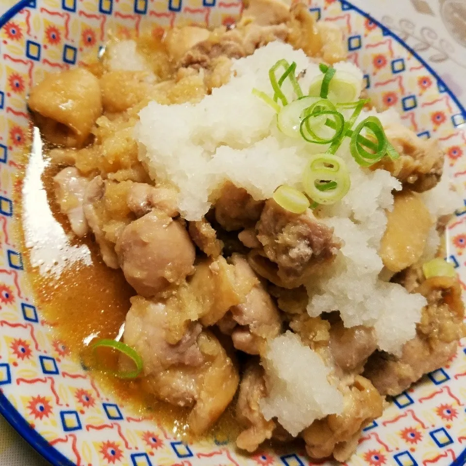 鶏肉のみぞれ煮♡|かなやんさん