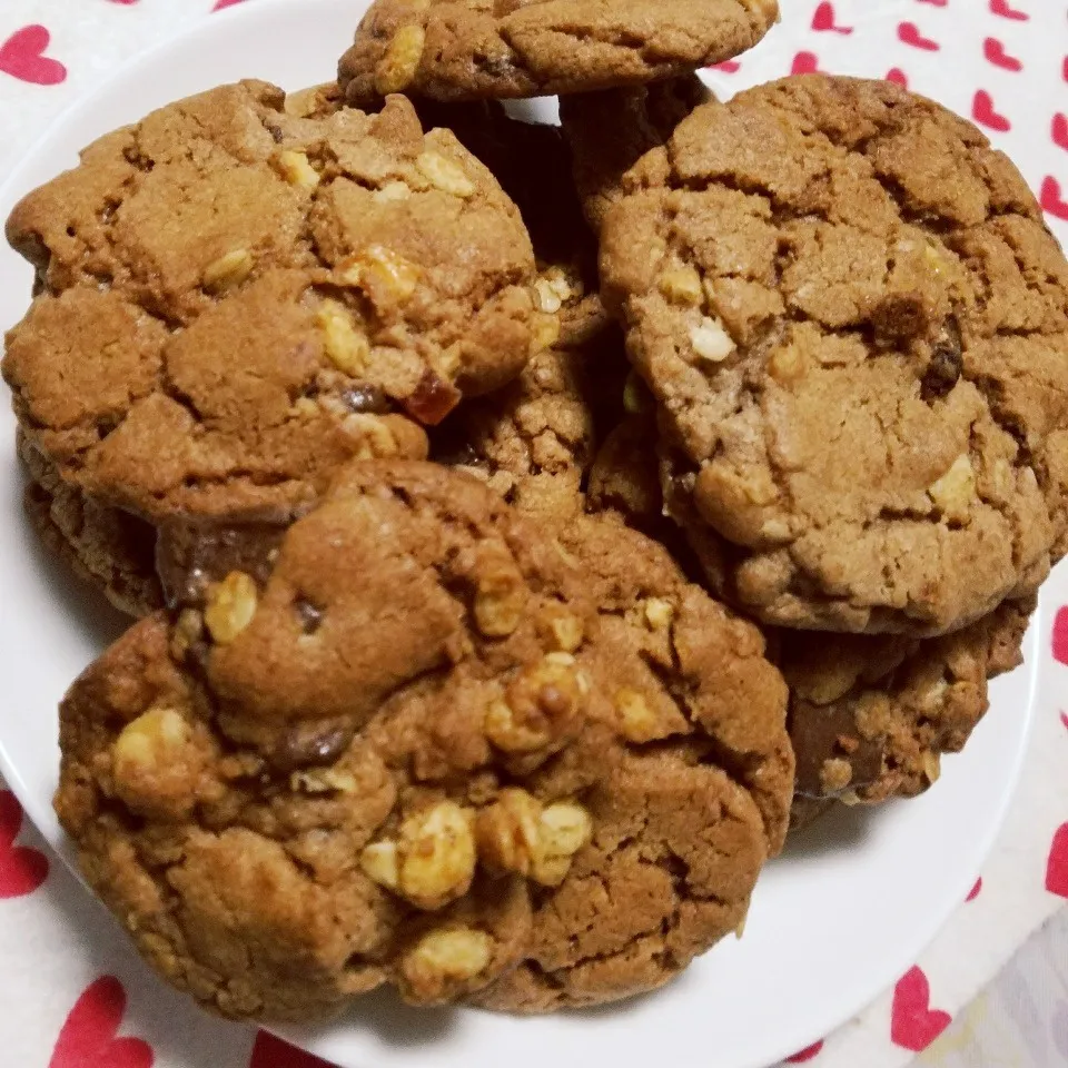 とんちゃん様のスタバ風アメリカンチョコチャンククッキー♡リピ|かなやんさん