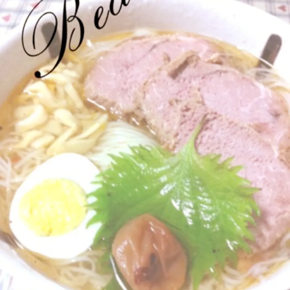 ラーメン風素麺|Bealoveさん