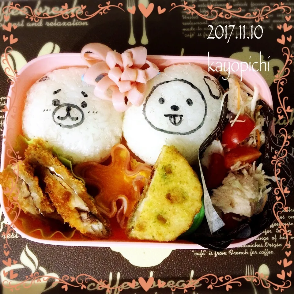 Snapdishの料理写真:今日のおにぎり弁当⤴︎ ⤴︎|Kayopichiさん