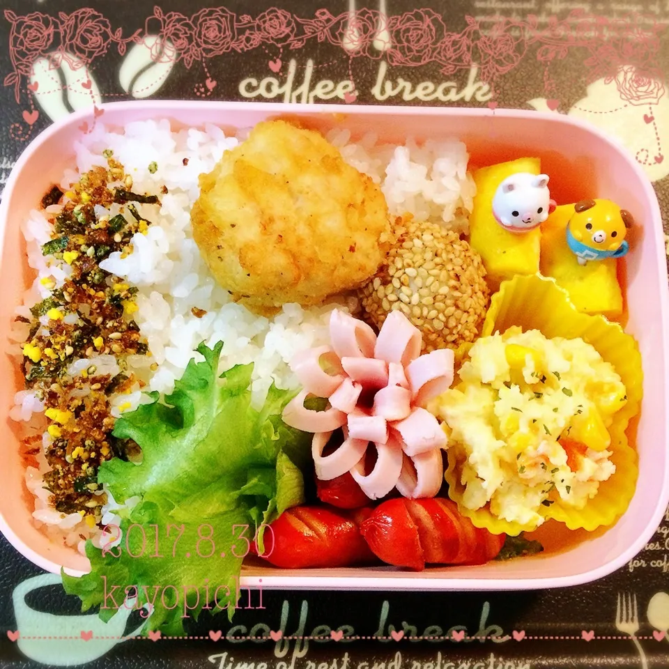 Snapdishの料理写真:今日のお弁当~♪|Kayopichiさん