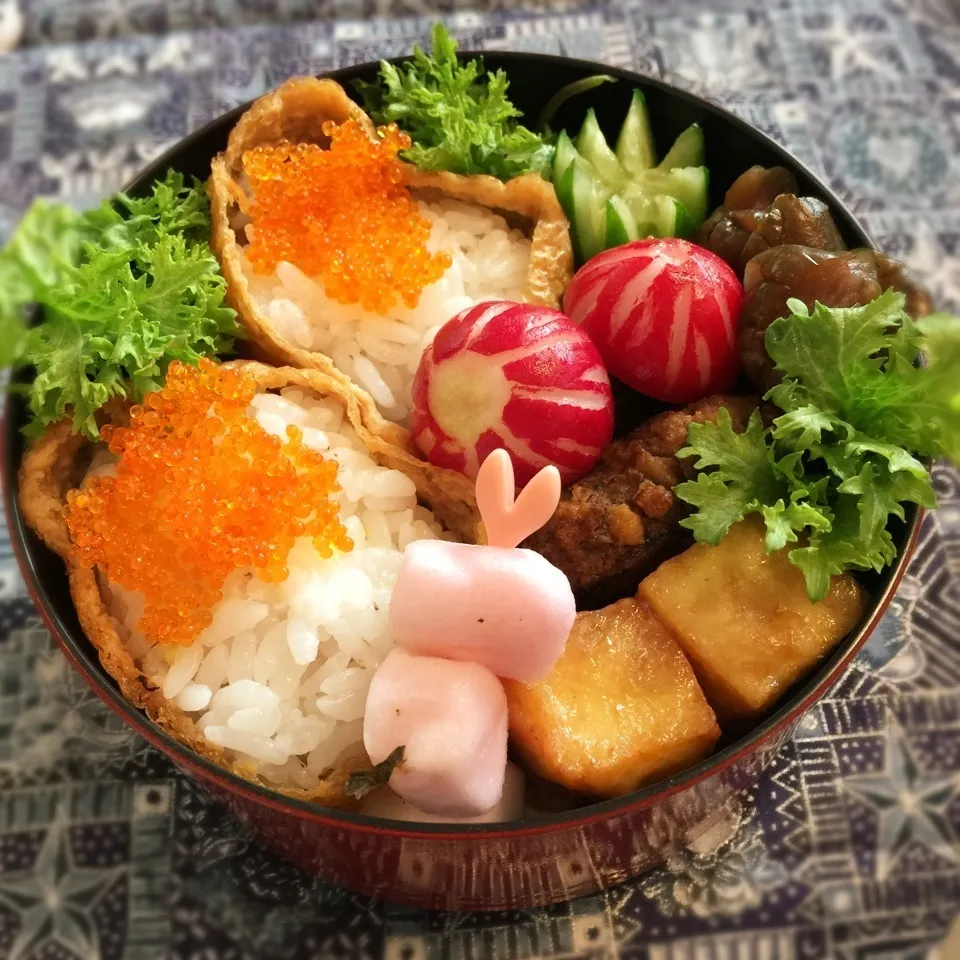 Snapdishの料理写真:本日の1日勤務自分弁当|らぴすらずり(らぴ)さん