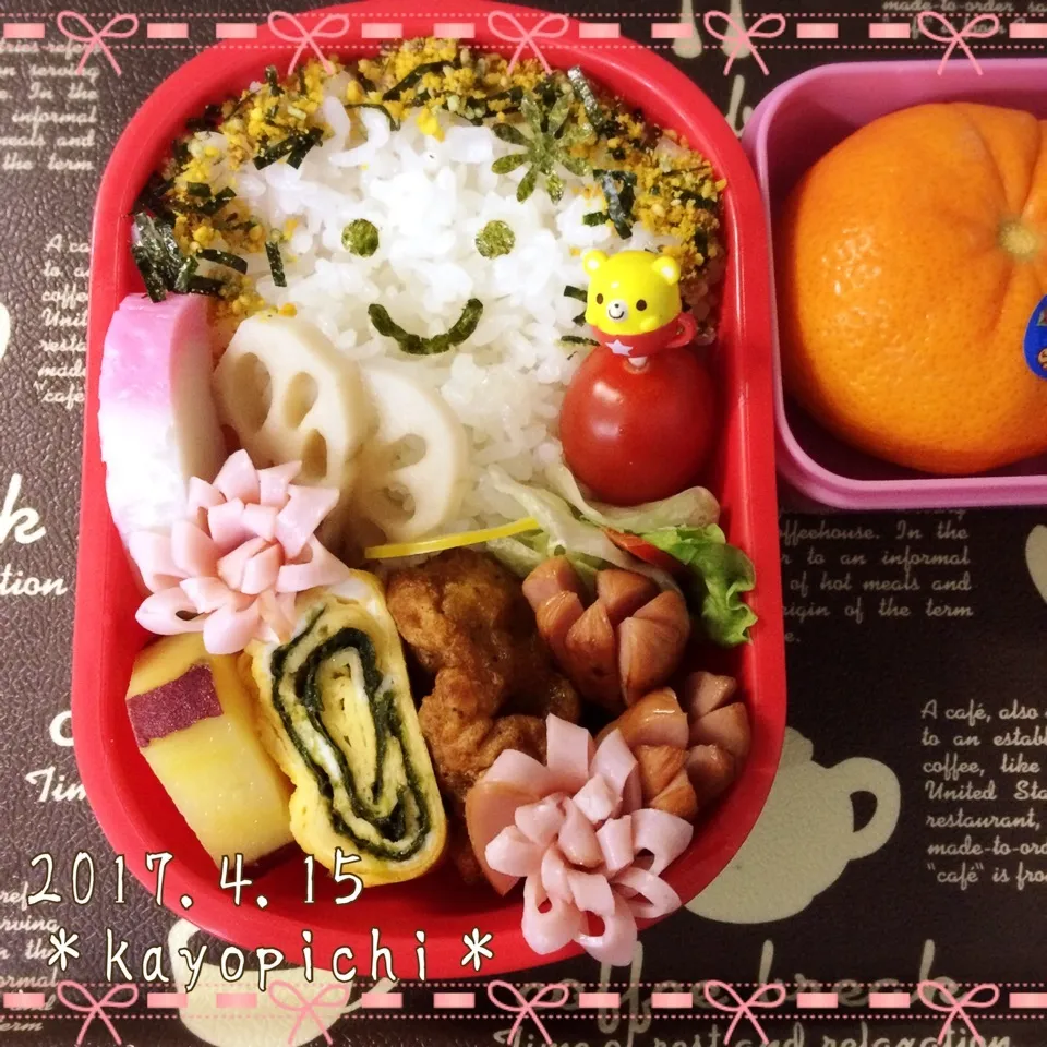 今日の妹っちのお弁当~🌸|Kayopichiさん