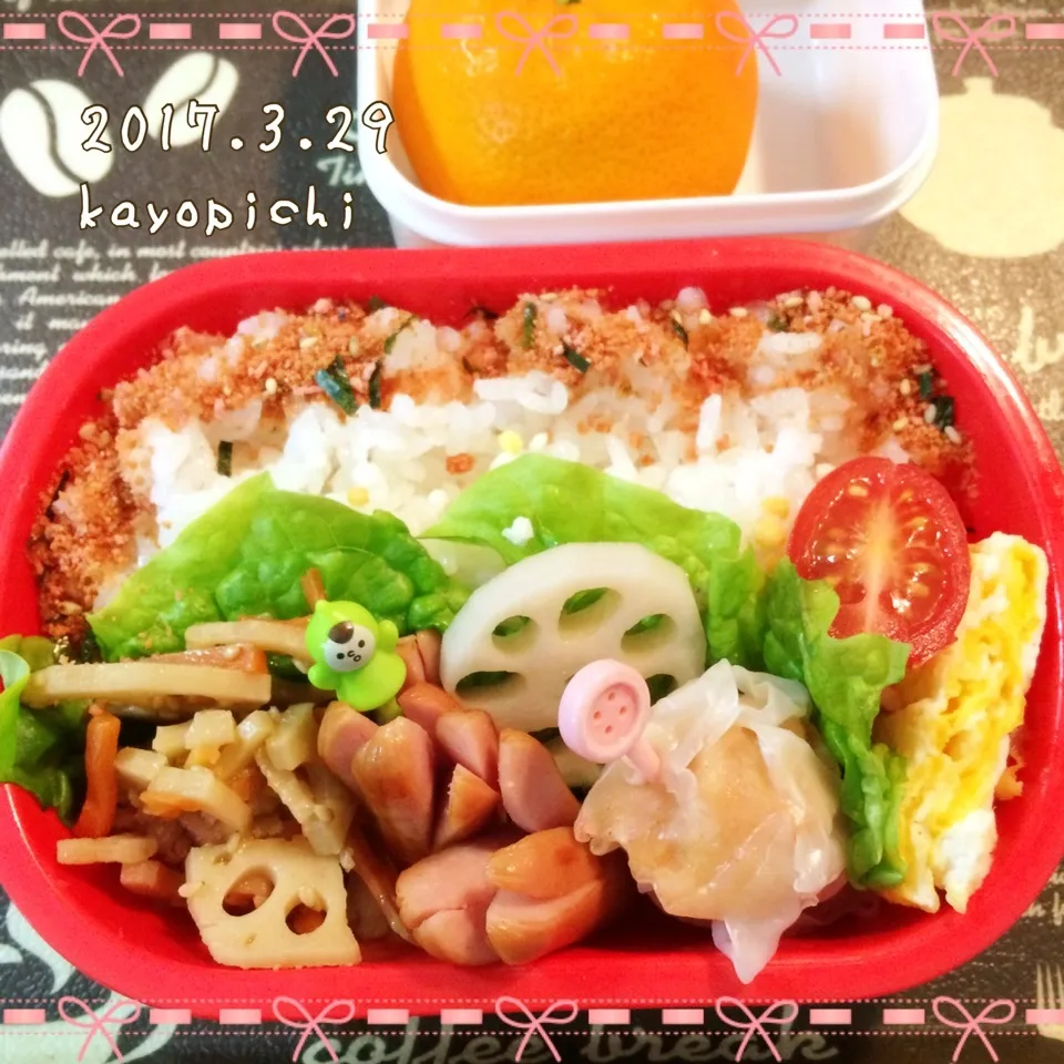 今日の姉妹弁当(。>ㅿ<。)|Kayopichiさん