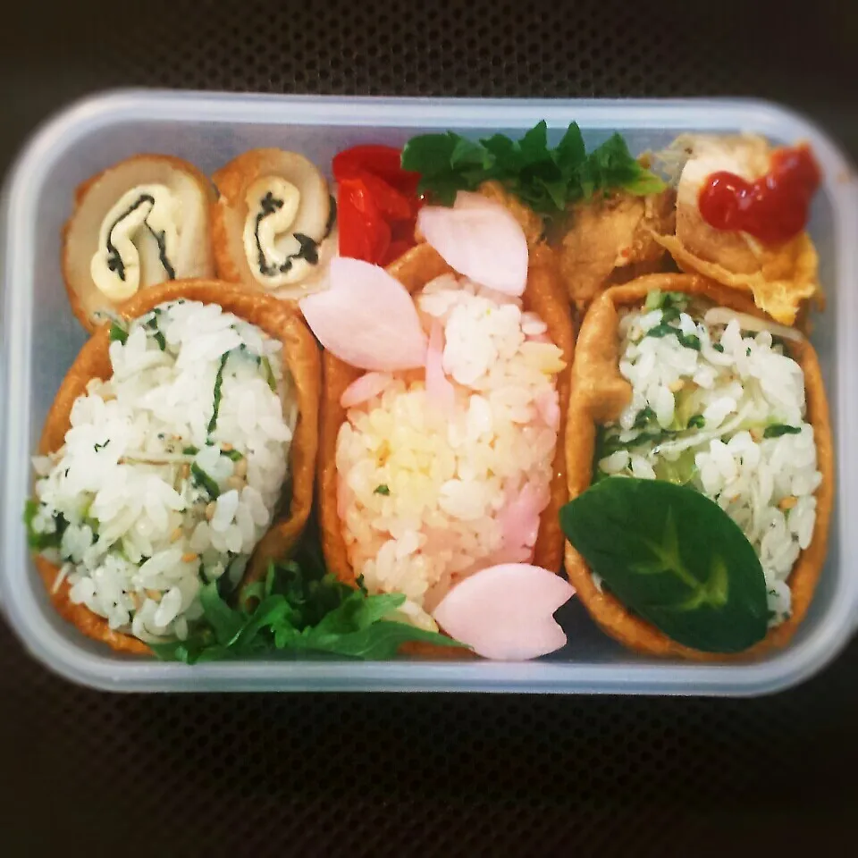 中２お稲荷弁当|らぴすらずり(らぴ)さん