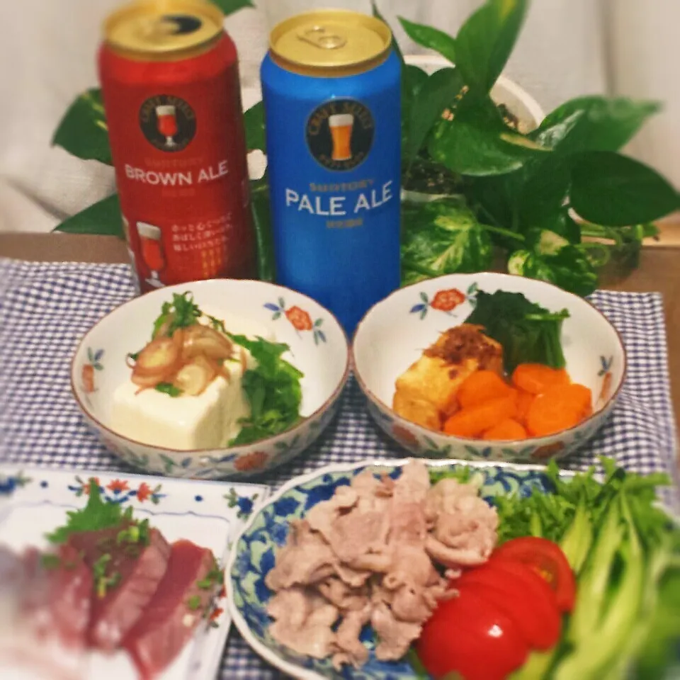 毎週土曜は夫が用意する晩酌夕飯♪|らぴすらずり(らぴ)さん