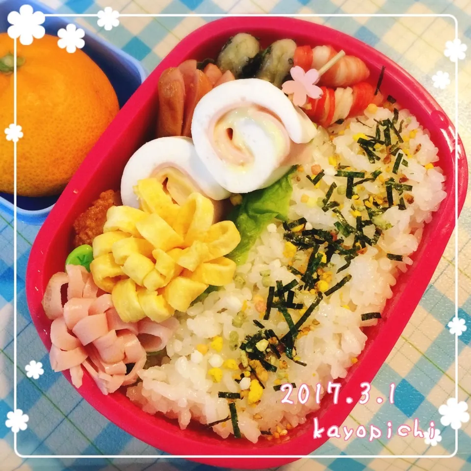 お花のお弁当🌸|Kayopichiさん