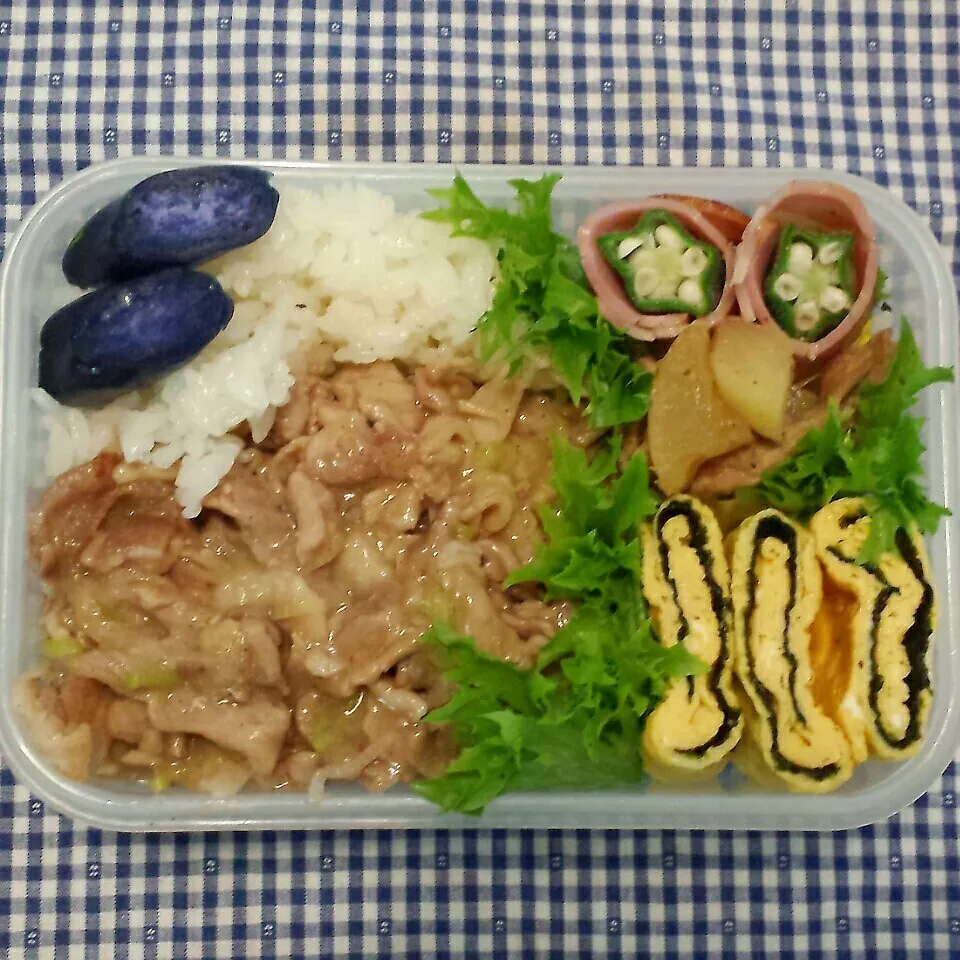 三学期初お弁当|らぴすらずり(らぴ)さん