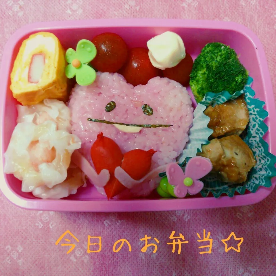 2016年6月21日 ラブなめこ♡弁当|ししゃもさん