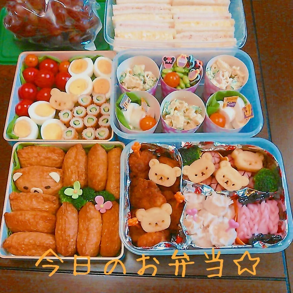 2015年10月10日　運動会のお弁当|ししゃもさん