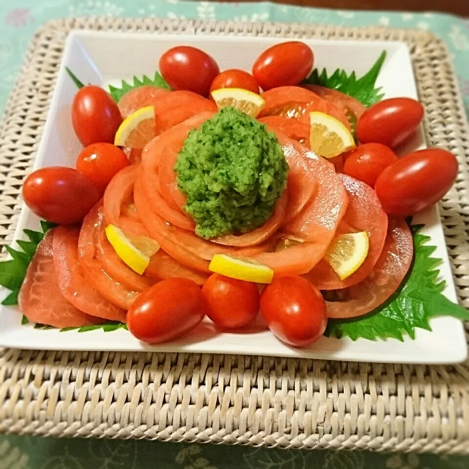 夏野菜消費✨トマトサラダ👍|おれくっしゃんさん