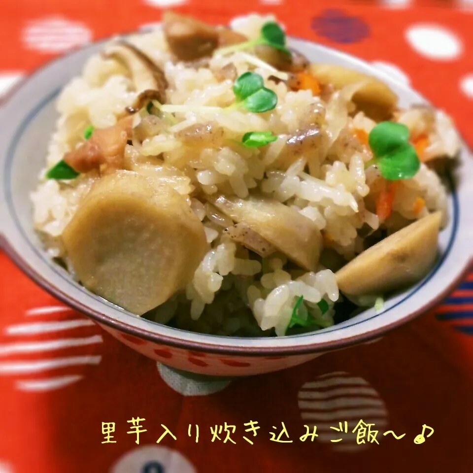 里芋入り炊き込みご飯～♪|おれくっしゃんさん