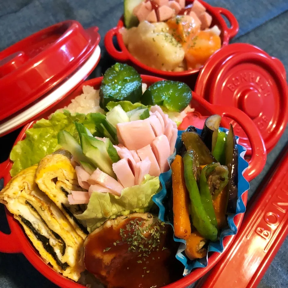 昨日の旦那のお弁当🍱|ぷーはるひゅうさん