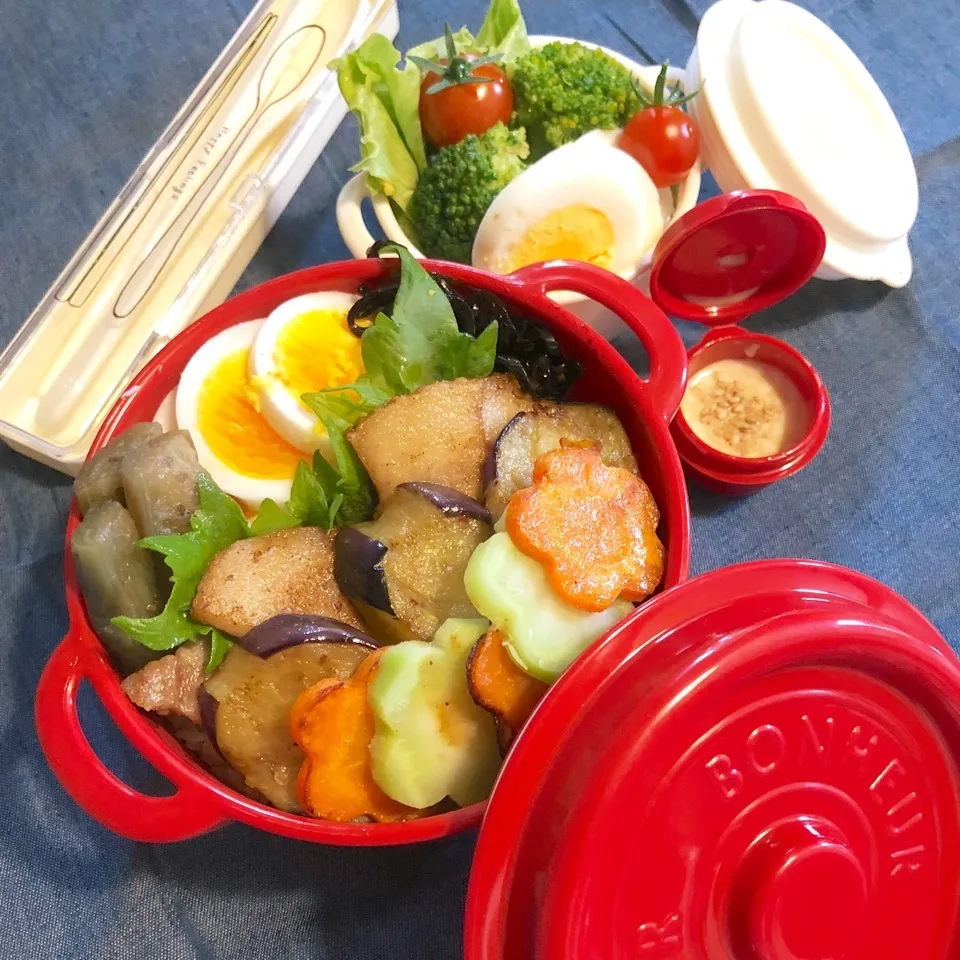 旦那の夜勤のお弁当🍱|ぷーはるひゅうさん