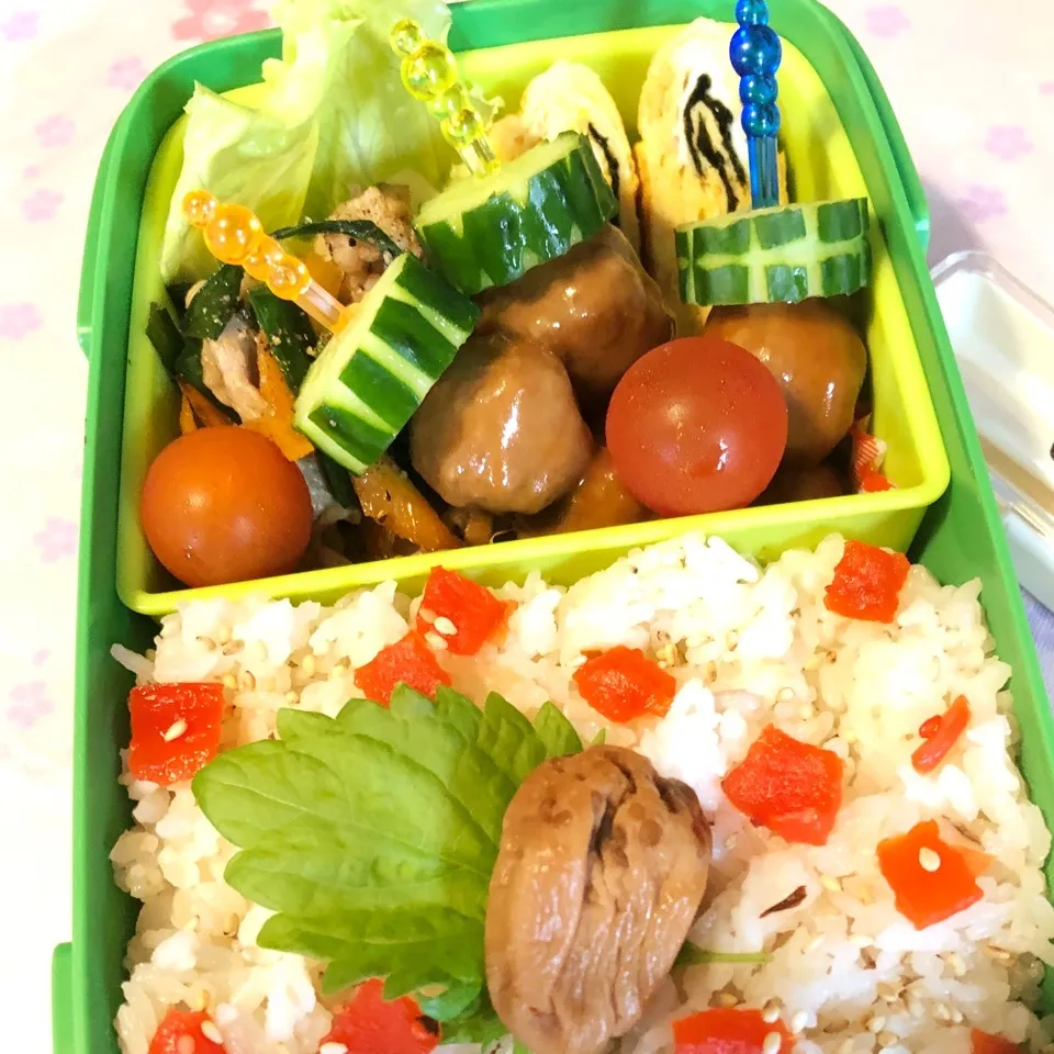 旦那の夜勤のお弁当🍱|ぷーはるひゅうさん