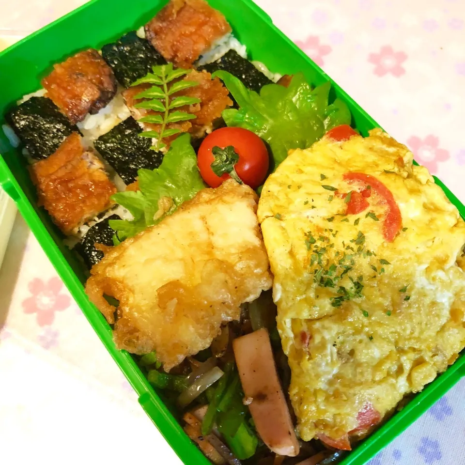 旦那の夜勤のお弁当🍱|ぷーはるひゅうさん