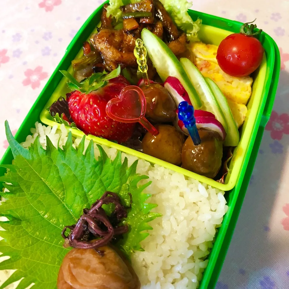 一昨日の旦那に、夜勤のお弁当🍱|ぷーはるひゅうさん