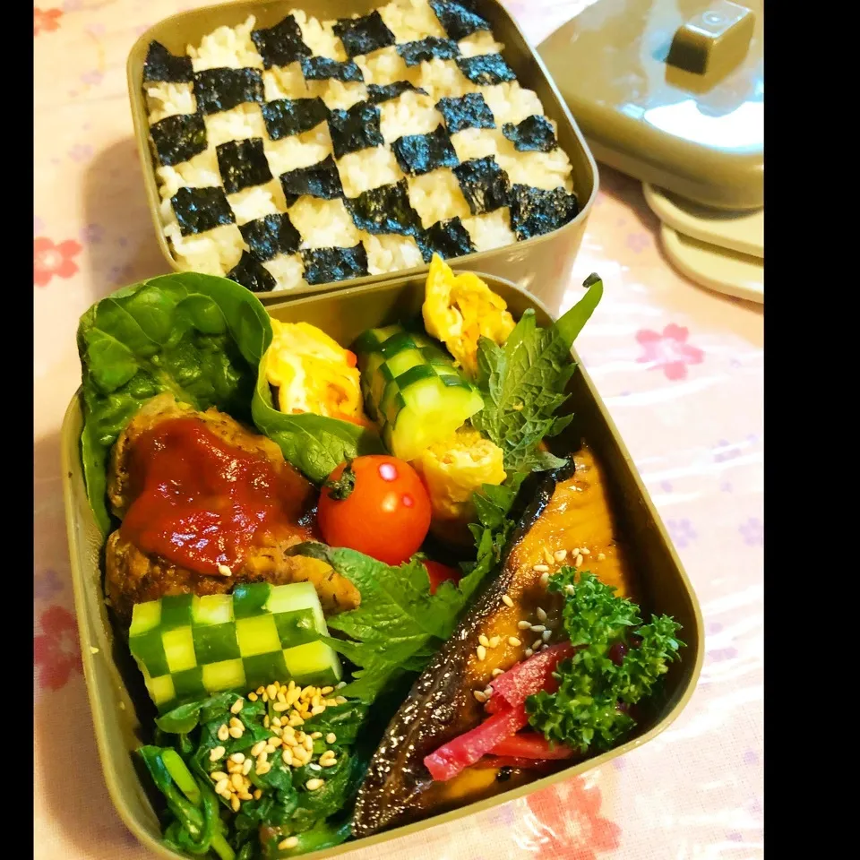 昨日の旦那の夜勤のお弁当🍱|ぷーはるひゅうさん