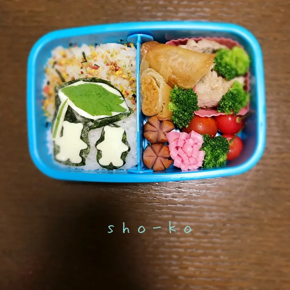 雨降りクマの子お弁当🌱|sho-koさん