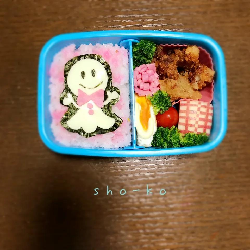 てるてる坊主お弁当|sho-koさん