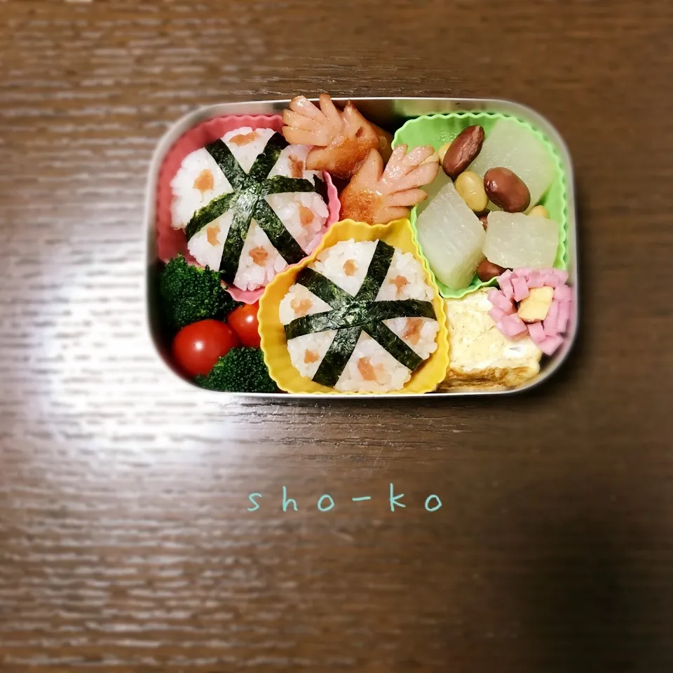 手毬おにぎりお弁当🍙|sho-koさん