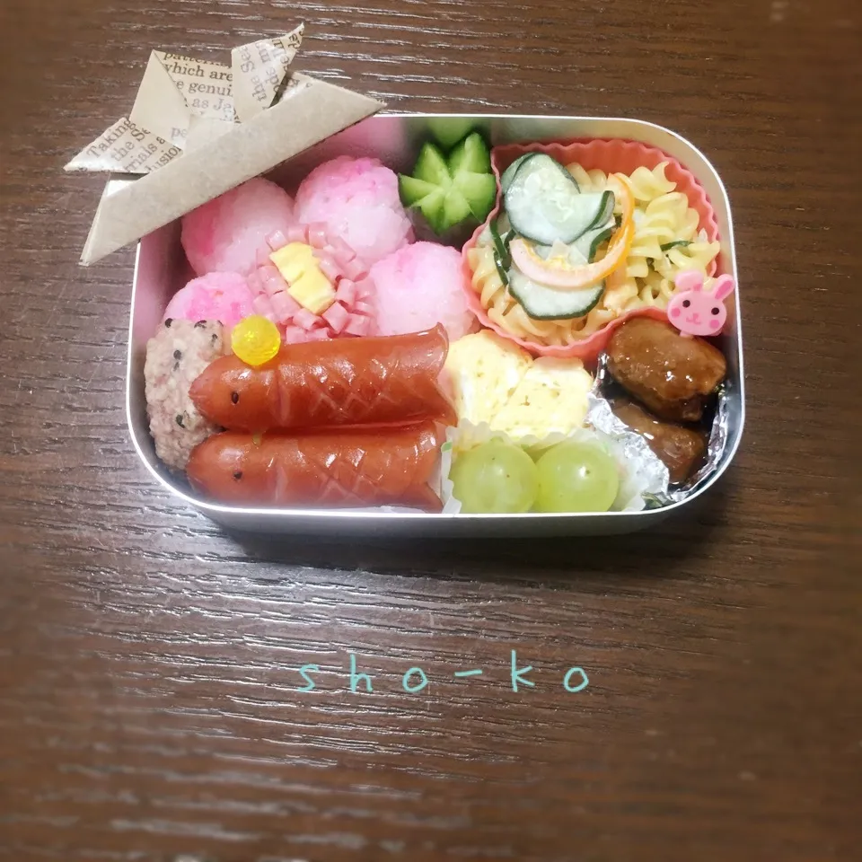 Snapdishの料理写真:鯉のぼりお弁当🎏|sho-koさん