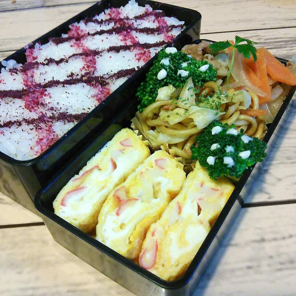 旦那の夜勤のお弁当！|ぷーはるひゅうさん