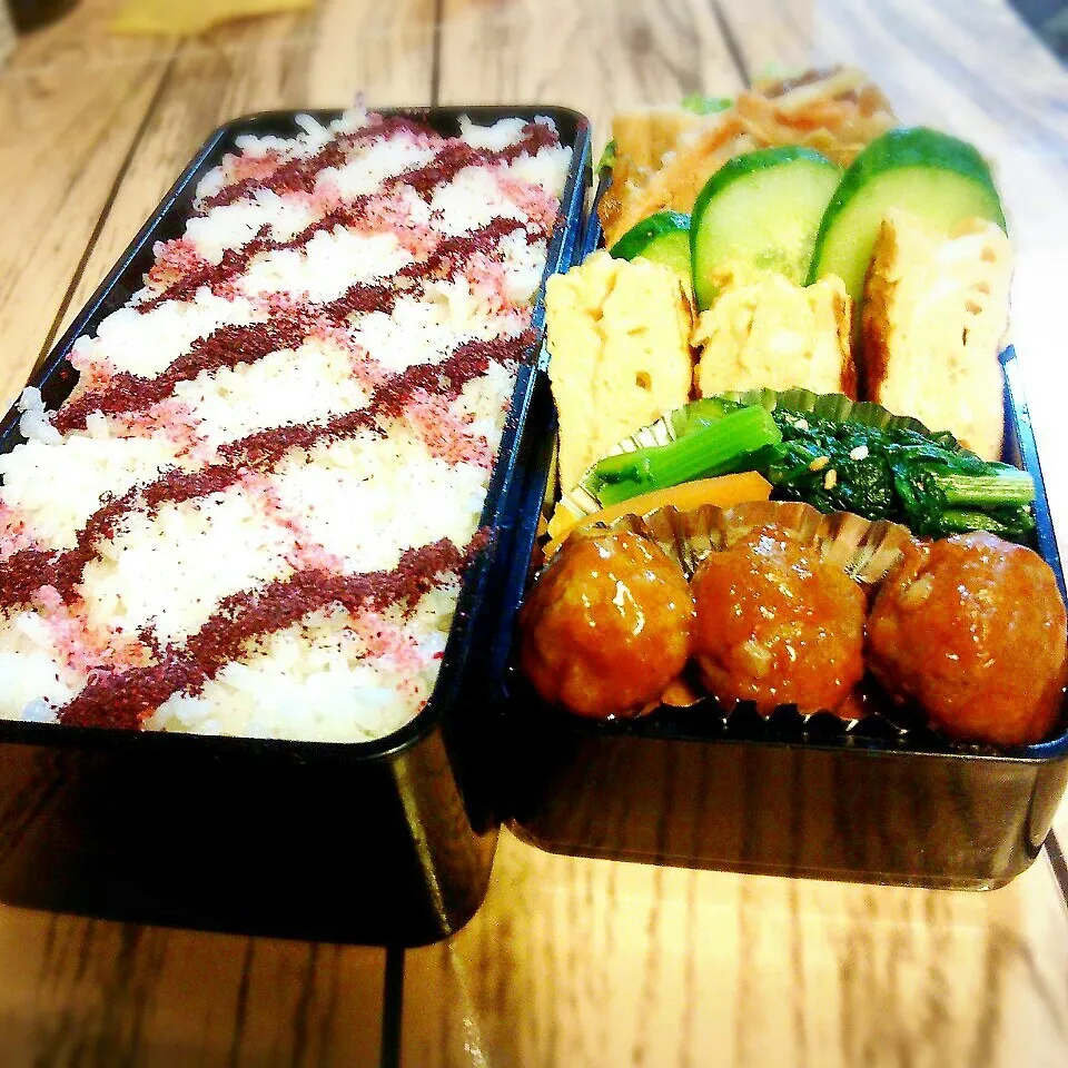 旦那のお弁当♪|ぷーはるひゅうさん