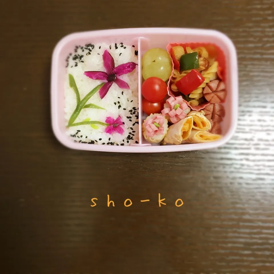 親子お花お弁当|sho-koさん