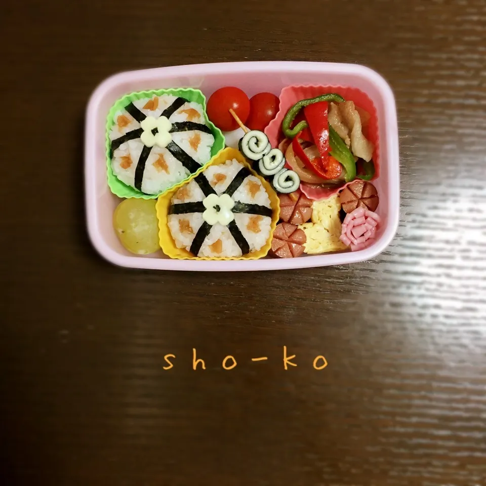 手毬おにぎりお弁当|sho-koさん