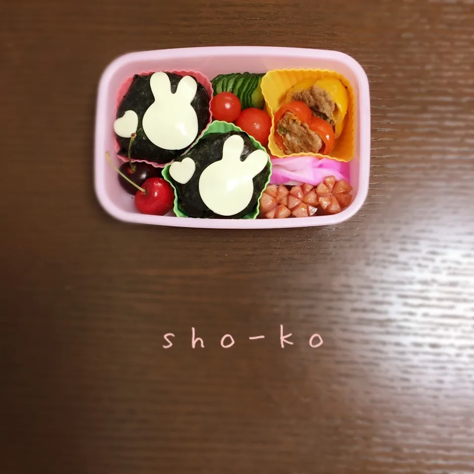 うさぎさんお弁当|sho-koさん