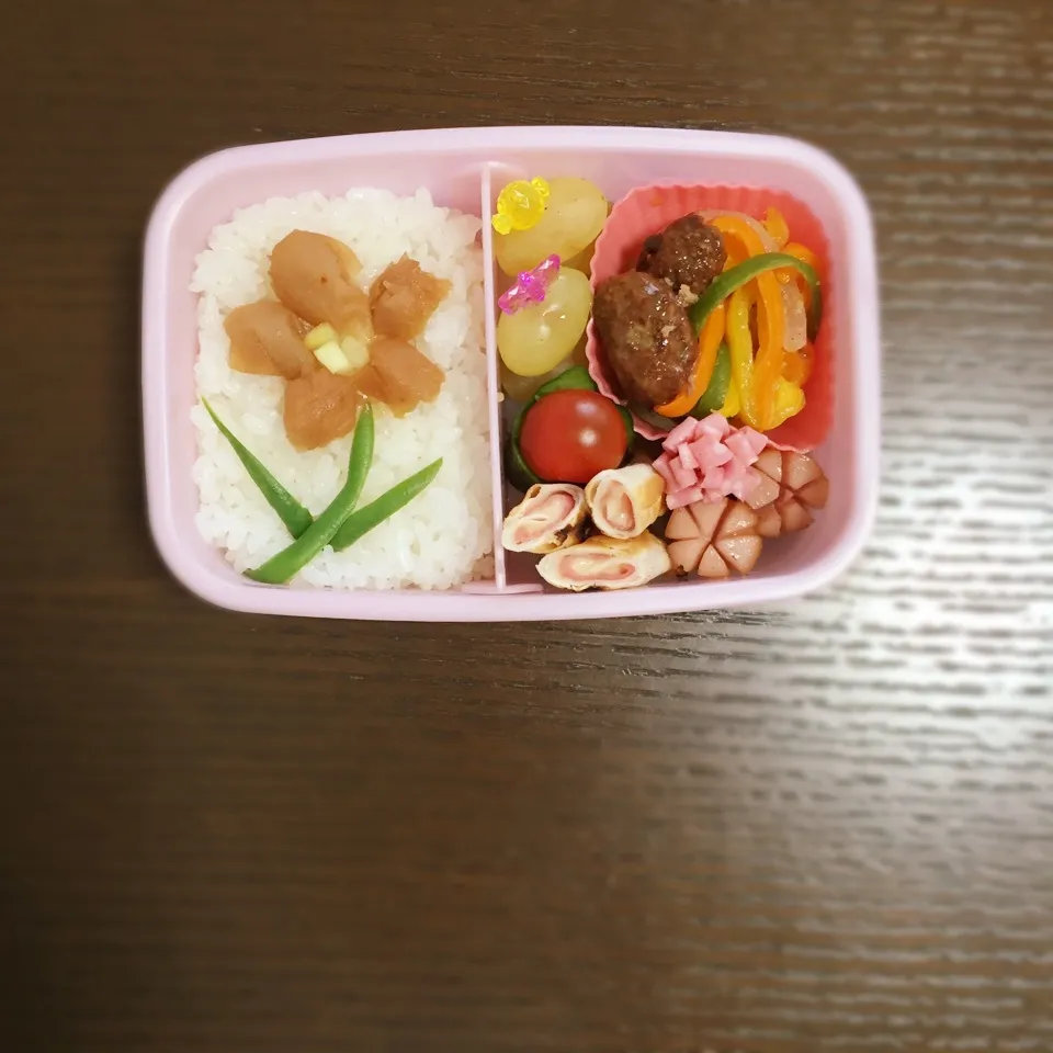 梅干しお花のお弁当|sho-koさん