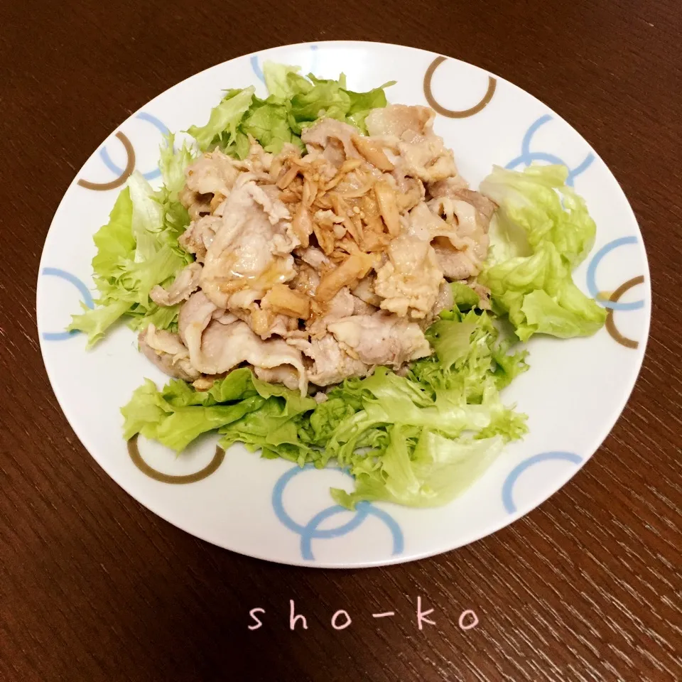 Snapdishの料理写真:冷しゃぶ|sho-koさん