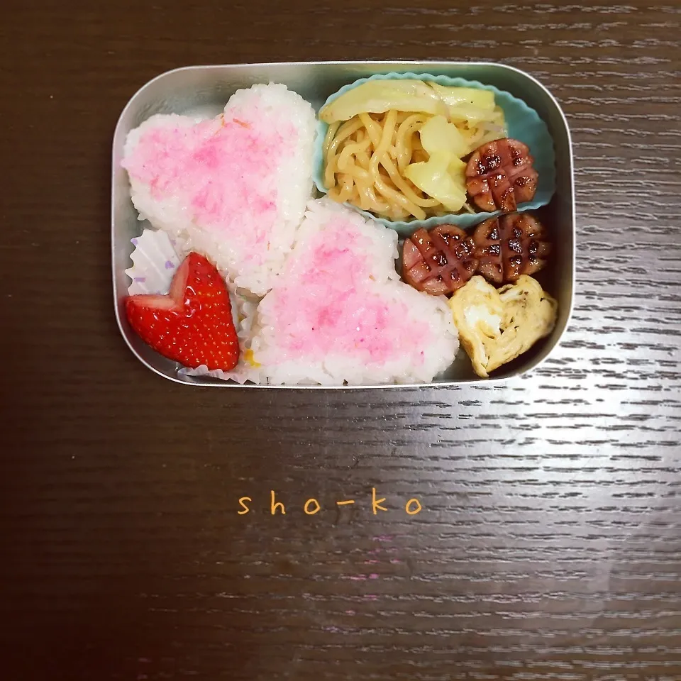 なんだか簡単すぎたハートお弁当|sho-koさん