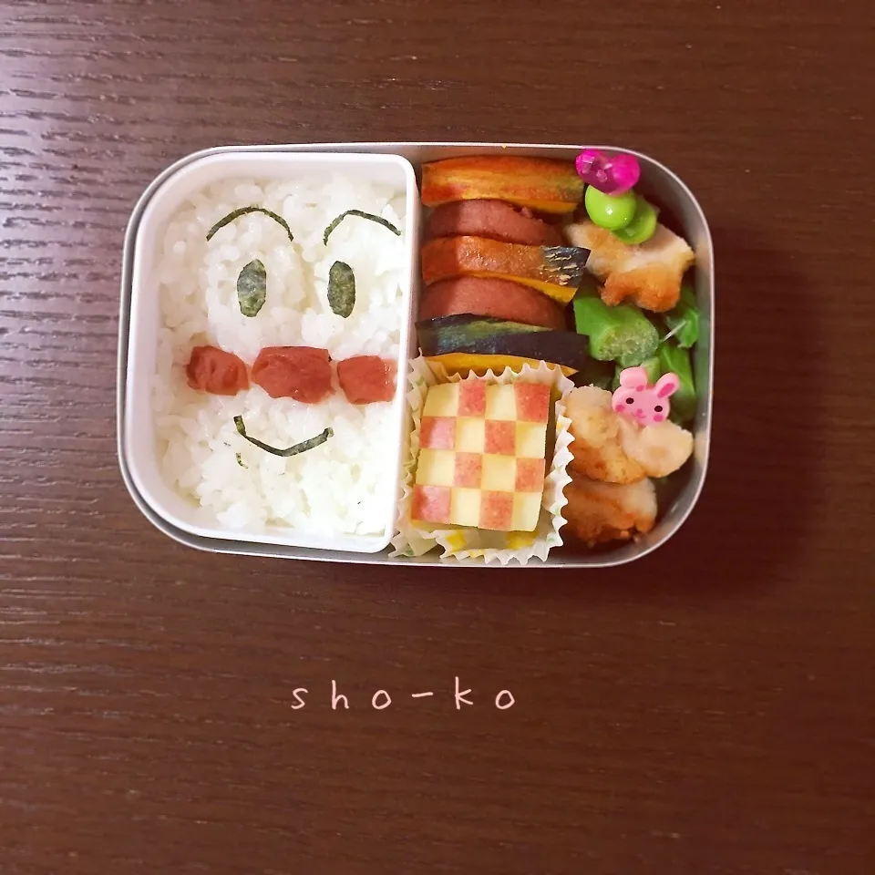 四角いけどアンパンマンお弁当|sho-koさん