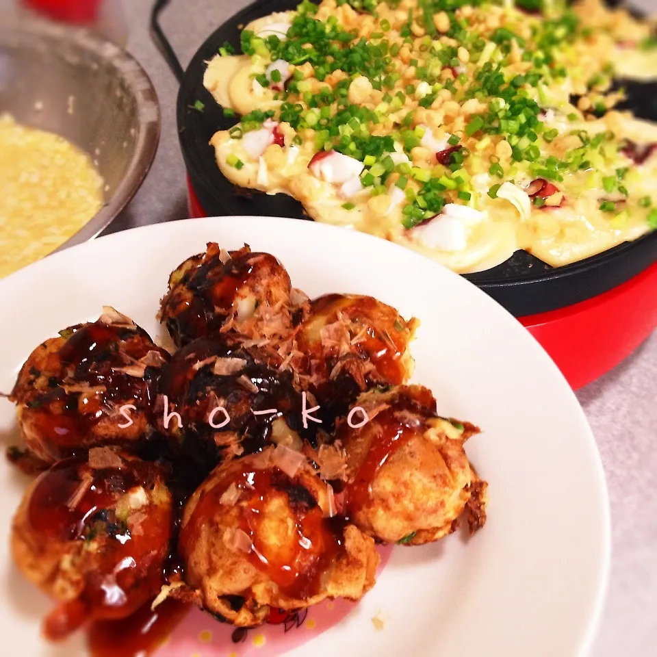 初！お家でたこ焼き|sho-koさん