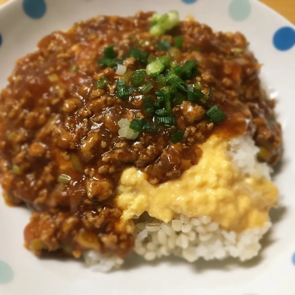 麻婆天津飯|しのしおさん