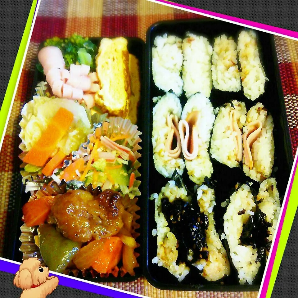 今日のお弁当！|ぷーはるひゅうさん